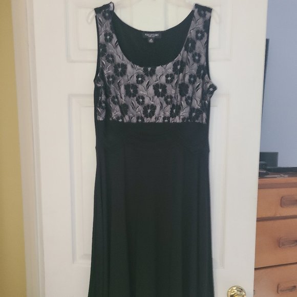 Preceptions Black/lace Evening Dress - Picture 2 of 7